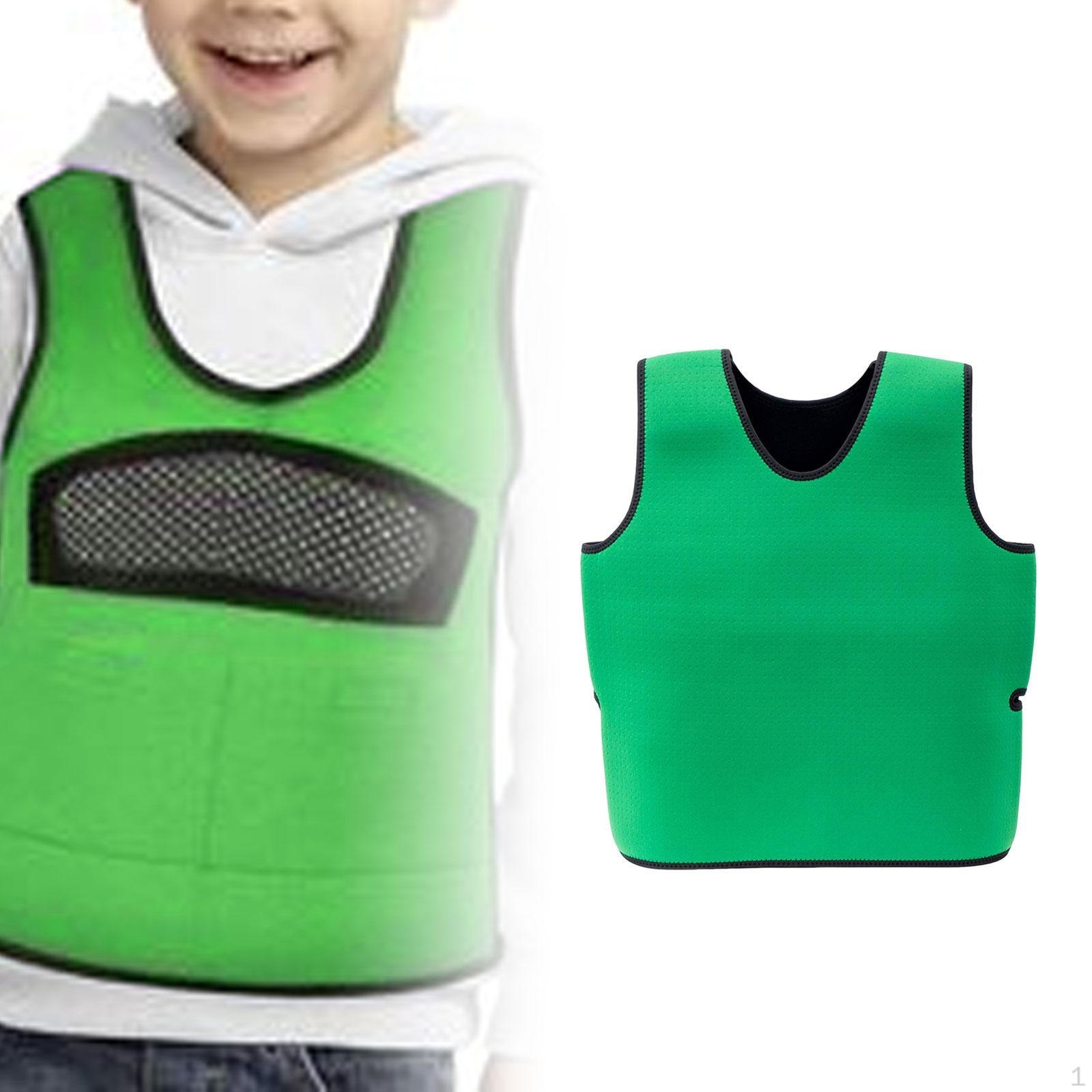

Children's Clothing Compression Vest, Sleeveless Cover, Form-fitting Vest for Sensory Processing XS