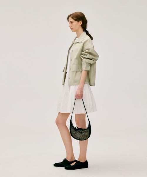 Depound Airy Net Bag Shoulder Small [Black]