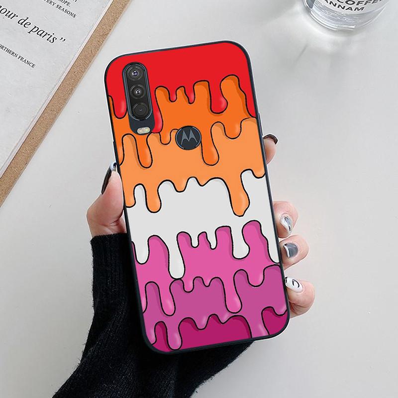 

Для Motorola Moto One Action One Hyper Чохол Милий Мультяшний Квітковий Тонкий М який Силіконовий Чохол для Телефона Для Moto One Vision Funda Coque For Moto One Vision