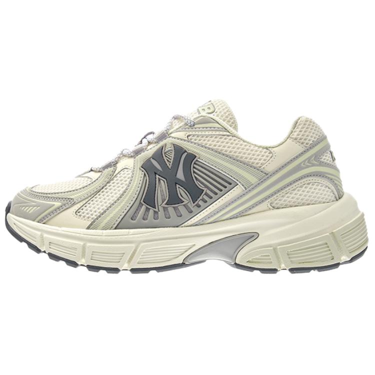 

MLB New York Yankees Low top Running Shoes Unisex Ecru 3ARNR025N-50IVS 41