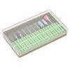 10pcs Electric Nail Drill Bits Kit Manicure Pedicure Nail Polishing Machine Spare Parts Accessory