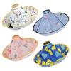 Colorful Hair Cutting Cape Foldable Cloak Umbrella Hair Cutting Gown Waterproof Reusable Hair Cutting Tools Home Haircut