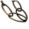 ABGR-2X 1M Heavy Duty Chain For Vintage Chandelier Hanging Lamp,Green Bronze