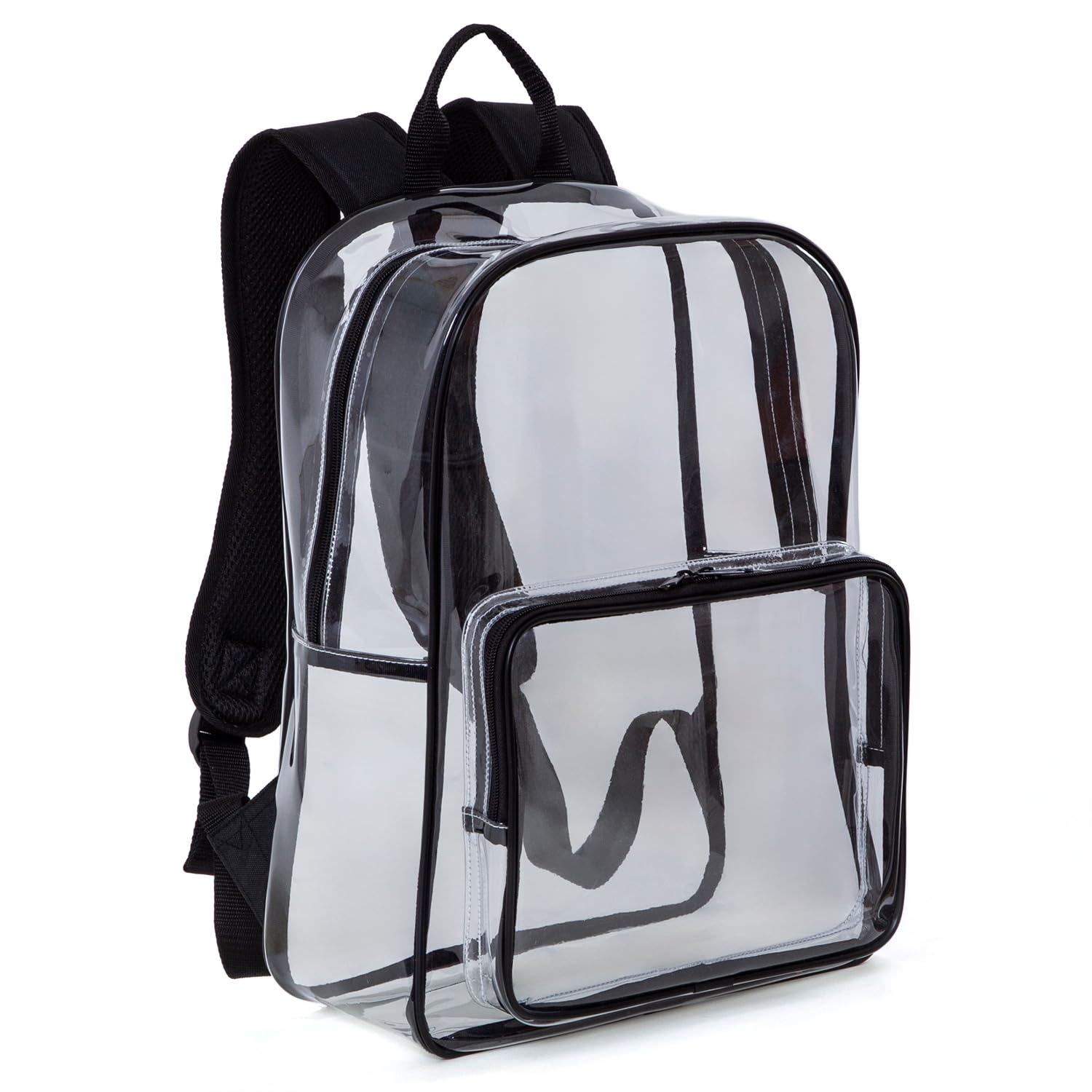 Astro Clear Bag PVC Transparent Backpack See-Through Design with Adjustable Shoulder Strap Can be Carried as a Shoulder Bag Daypack Knapsack 7850₽