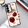 Cherry Bow Sweet Soft Phone Case For Samsung A17 A27 A07 A37 A57 A16 A56 A15 A55 A14 A54 A13 A53 A26 A36 A25 A35 A24 A34 A23 A33