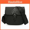 Bolsa Tiracolo Trapstar Unissex Estilosa na Cor Preto Refletivo Perfeita Para Personagens de Viagem Casuais)