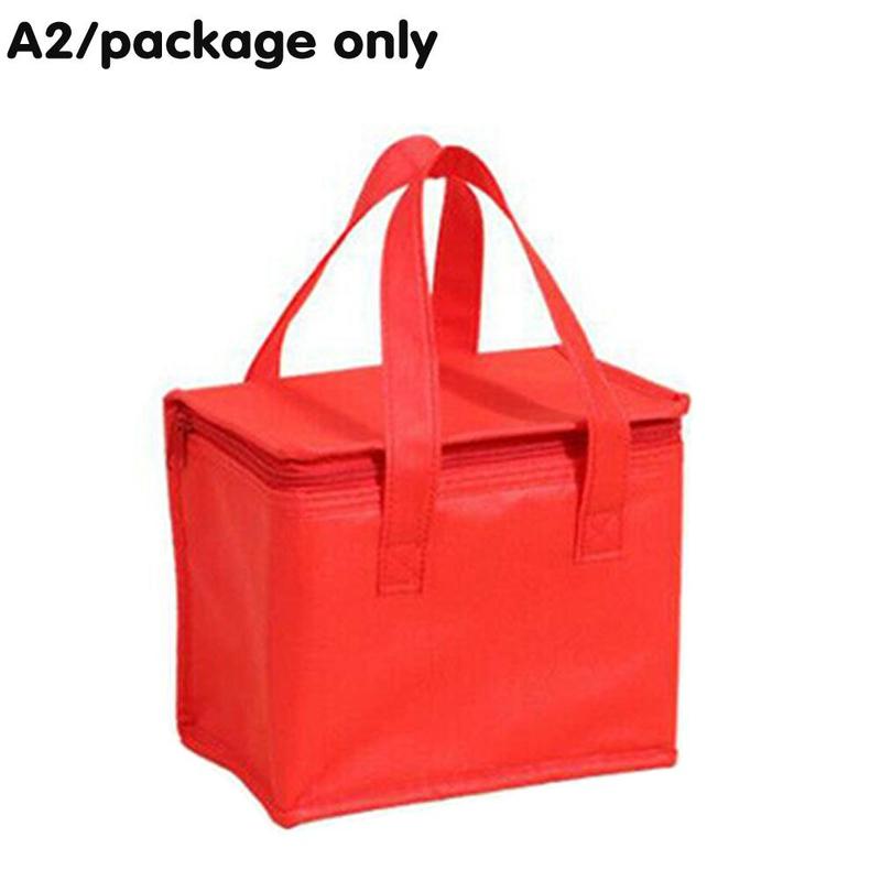 Portable Picnic Cooler Bag Beer Drink Cooler Bag Lunch Food Insulation Thermal Bag For Outdoor Camping Bento Box Trips BBQ