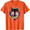 Cool Wolf Funny Wolf Lover Wildlife Men Boys Kids T-Shirt