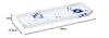 Royal Copenhagen Blue Fluted Mega Serving Dish Tray, 36.5 x 12.5 cm, 2381378 [Parallel Import]