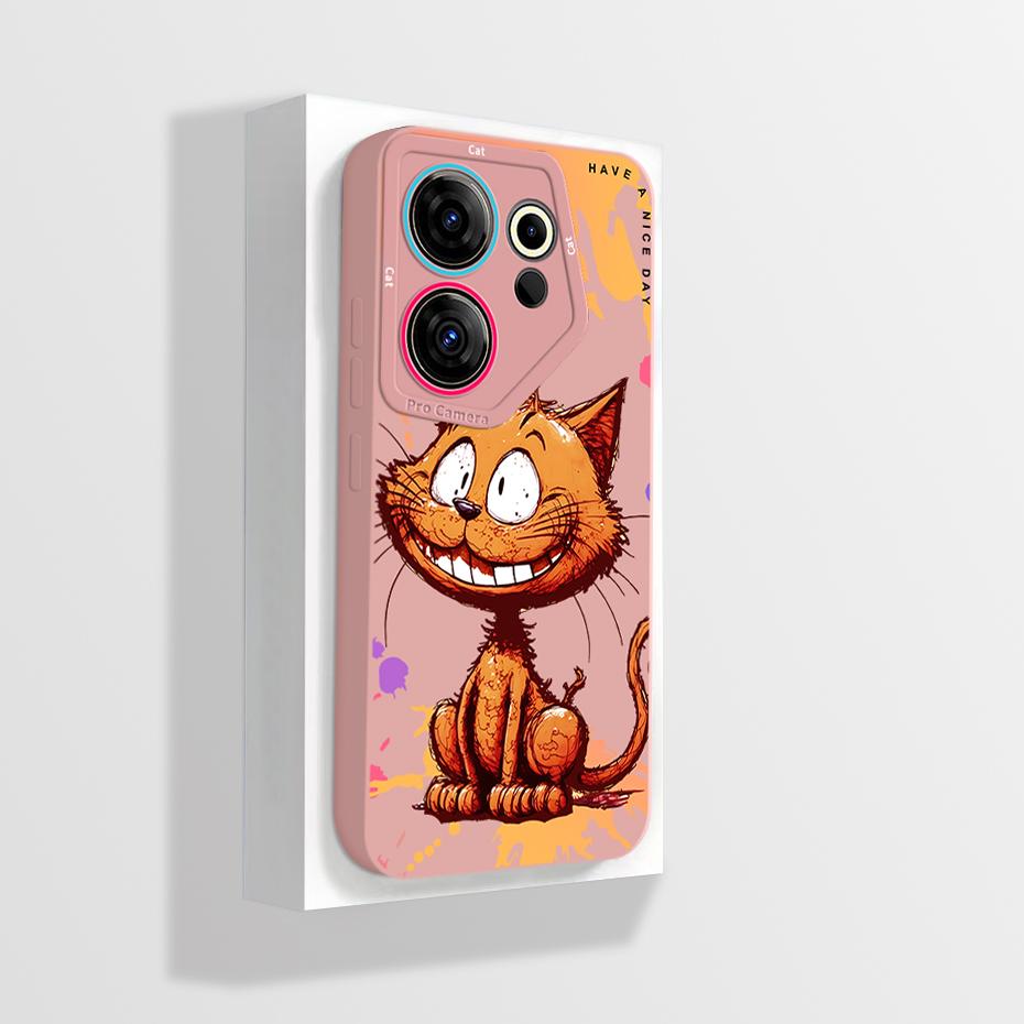 For Tecno Camon 20 Premier 5G Phone Case Fancy Camera Lens Protector Soft Liquid Silicone Funda For Camon20 Premier CK9n Coque