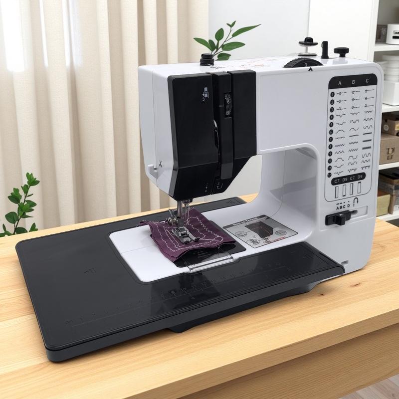 Youli Jia 738 Mini Electric Sewing Machine with Foot Pedal and Overlocker Function