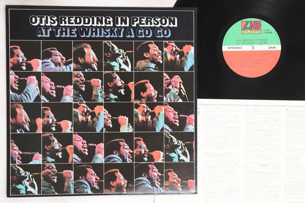 LP Record OTIS REDDING - In Person At The Whisky A Go Go P6142A ATLANTIC 1975 Japan Soul/Funk Used