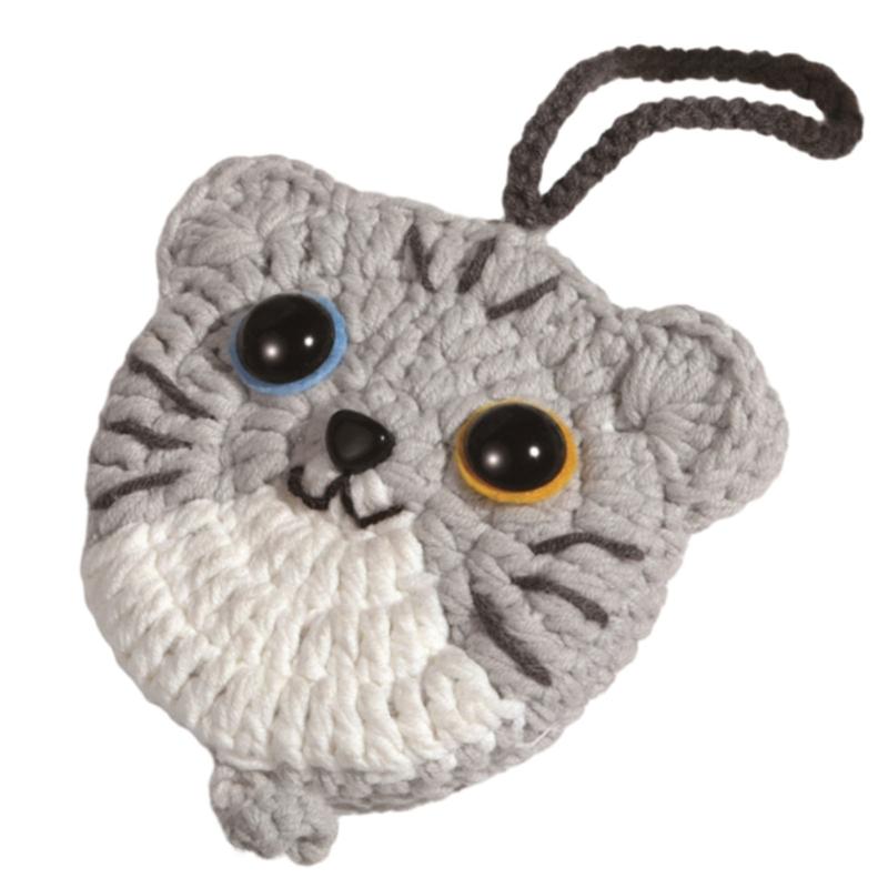 Kit per uncinetto di animali fai-da-te Set di filati per uncinetto di piante Kit per uncinetto per principianti Set per imparare l'uncinetto con video in inglese