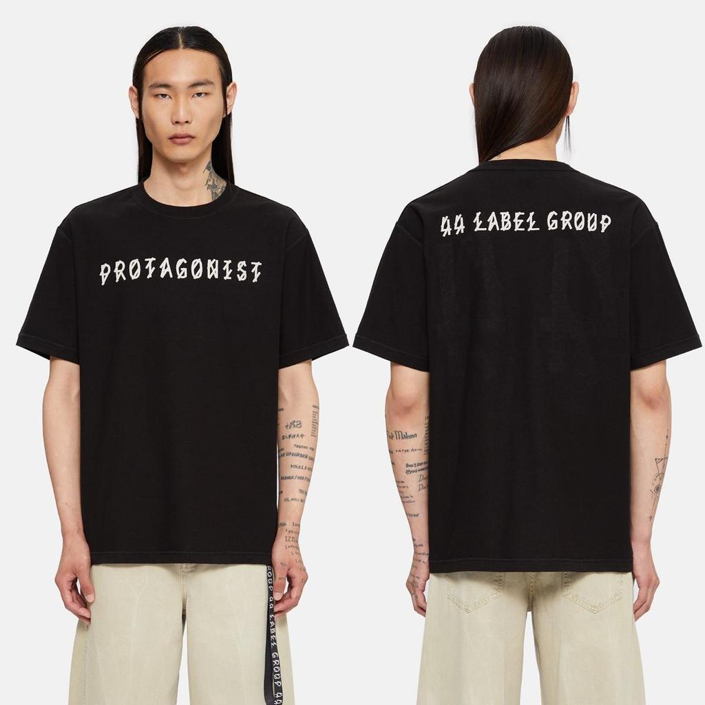 44 LABEL GROUP T-shirt European Brand German Berlin Quarter Men Women Unisex Short Sleeves High Quality Streetwear Tees Oversized Male Clothing 