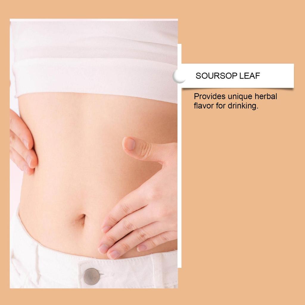 Natural Soursop Leaf Tea Bags, Individually Packaged, Daily Wellness & Dietary Support