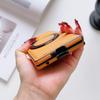 360 Rotating Aluminum Folding Kickstand PU Leather Phone Case for Samsung Galaxy Z Fold 7 6 5 4 Wireless Charging Magnetic Cover