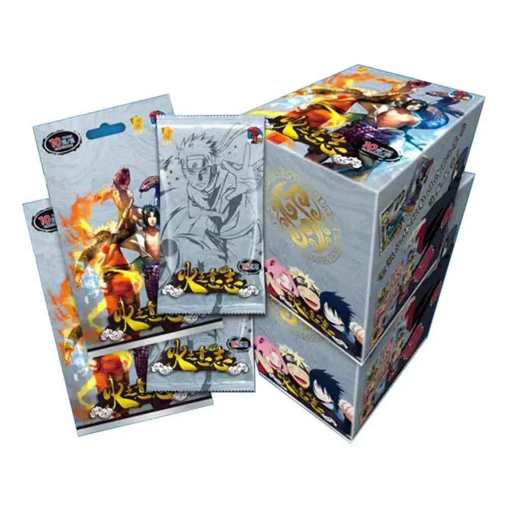 Naruto Card Deluxe Collection Edition Card Naruto Sasuke Anime Character TCG Board Game Toys Children Gifts