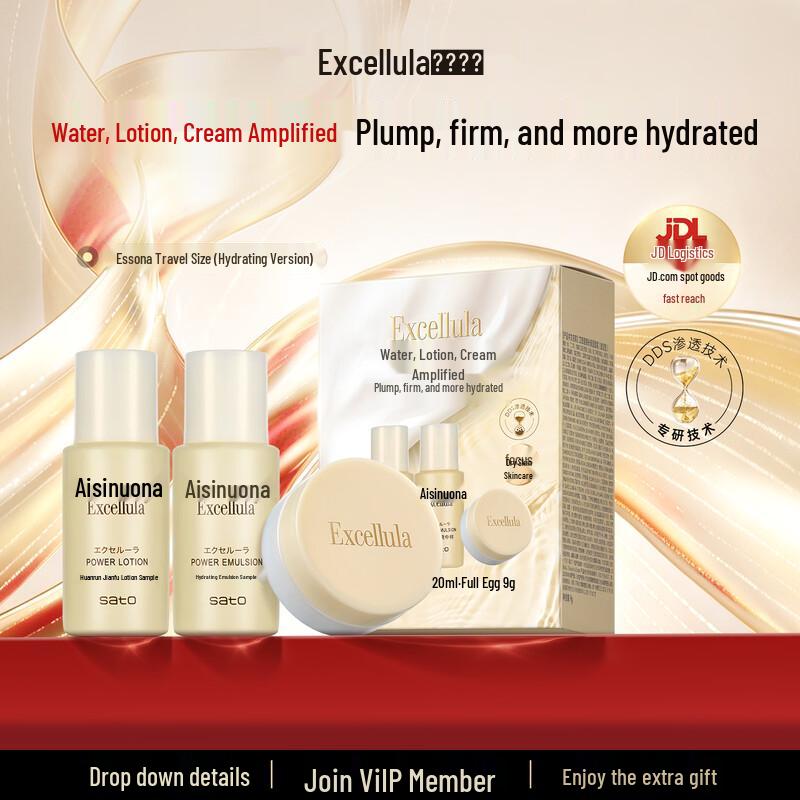Excellula Hydrating Skincare Travel Set