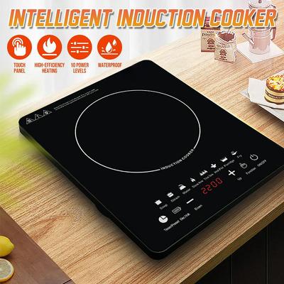 2200W Smart Electric Oven Plate Creative Precise Control Cookers Hob Cooktop Cooking Plate Hot Pot Induction Cooker 2200W Tea Boiler 110V/220V