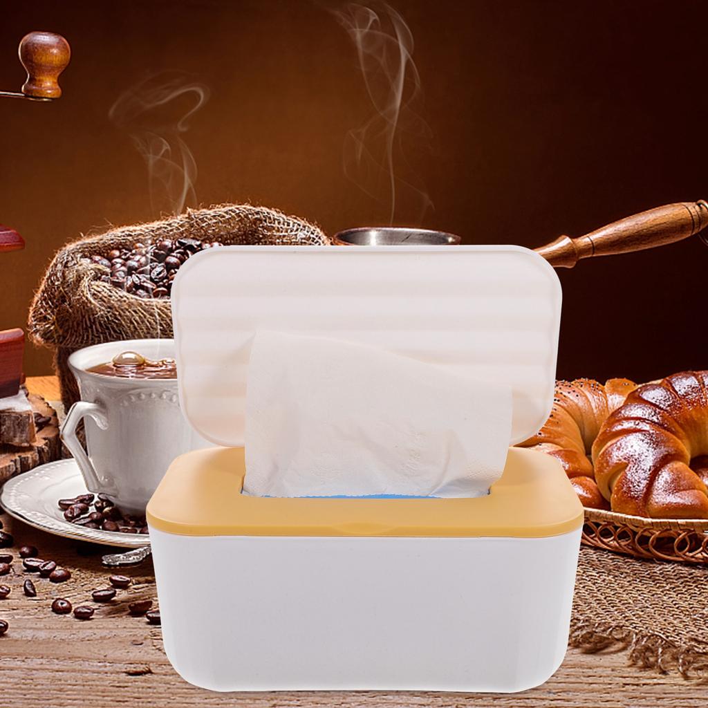 Dust-Proof Tissue Box Holder Modern Minimalist Design For Bathroom Kitchen Storage Waterproof Paper Towel Case Tissue