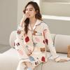 GMXIA Pajamas for Girls In Spring and Autumn Are Cute and Casual. They Are Long-sleeved and Long-pants Home Wear That Can Be Worn Over Two Sets