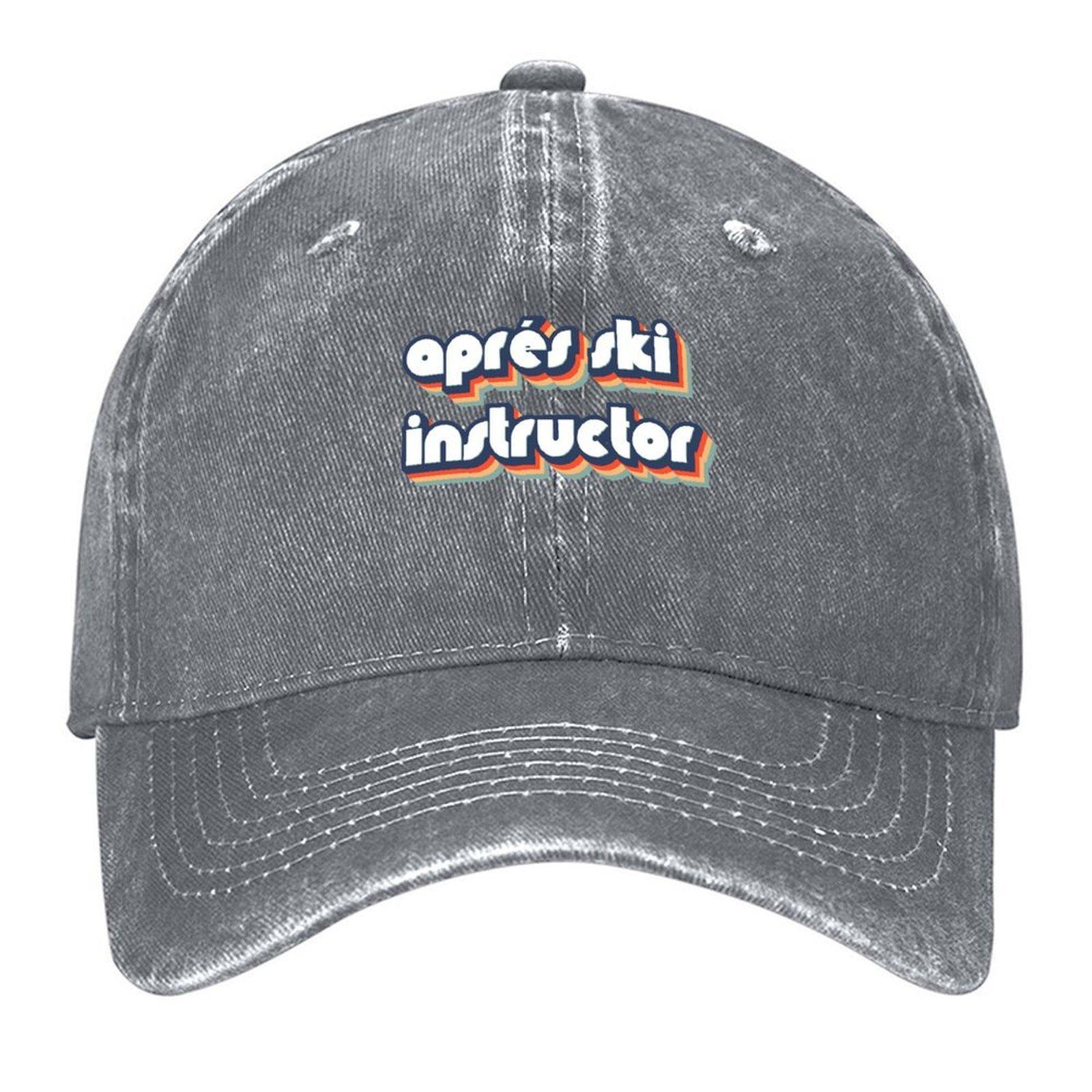 2026 Apres Ski Instructor Baseball Cap Sun Hat Birthday Cute Wild Ball Hat Designer Man Women s