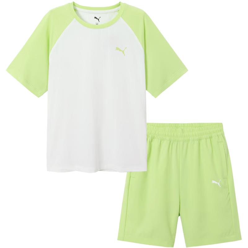 PUMA Kids' Spring 2026 Short Sleeve Tracksuit