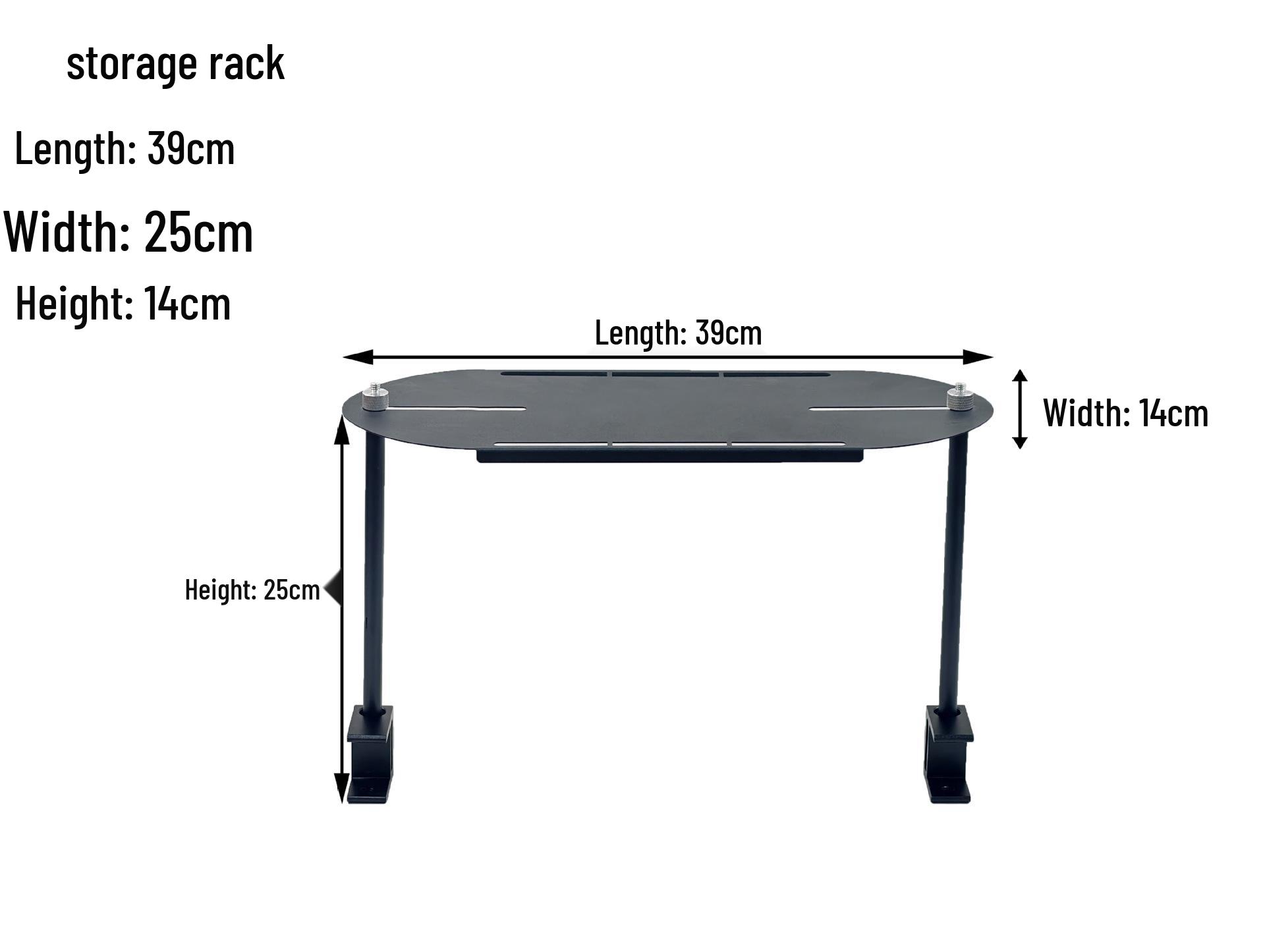 Portable Multi-functional Folding Outdoor Camping Table & Storage Rack