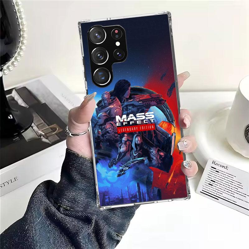 N7 Mass Effect Soft Phone Case For Samsung Galaxy S22 S23 S24 S25 Edge S26 Ultra S20 FE S21 Plus + Fundas Coque Galaxy S20 S21 S