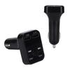 Car Bluetooth 5.0 FM Transmitter Wireless FM Radio Adapter MP3 Player with Dual USB Fast Charger for IOS