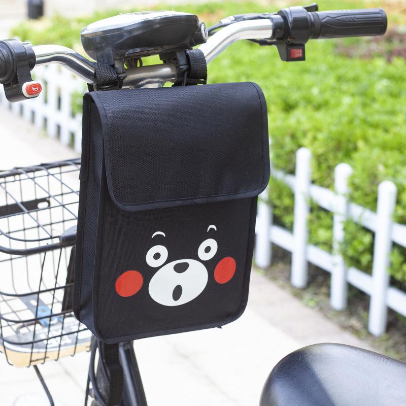 Borsa portaoggetti impermeabile per manubrio per biciclette, motociclette e veicoli elettrici