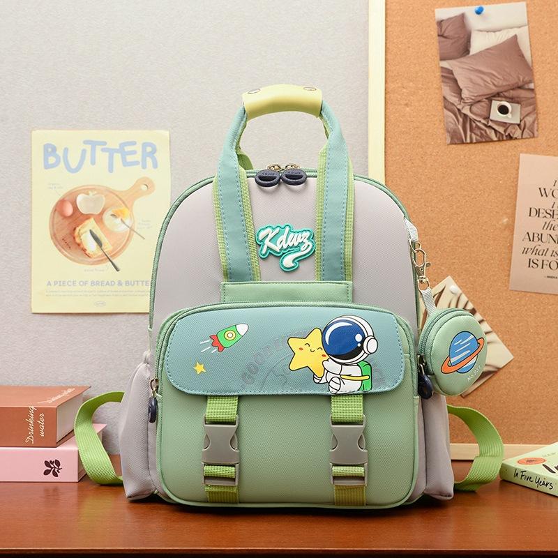 

School bag new love bunny backpack lightweight versatile casual children зелений