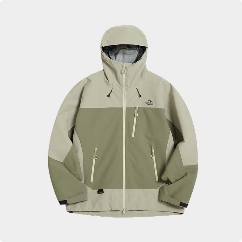 Pelliot Unisex Color Block Windbreaker Jacket