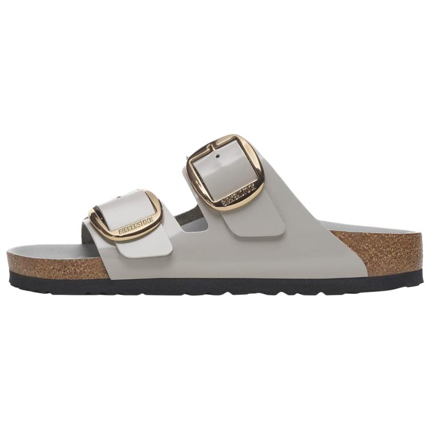 Birkenstock Arizona Big Buckle EVA Abrasion Resistant Slide Slippers Womens Gray 1029391 36