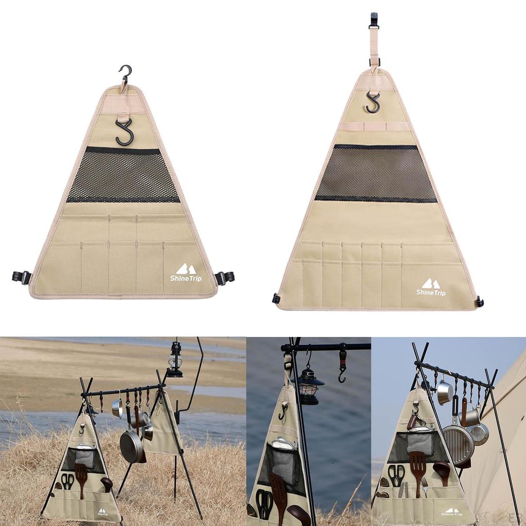 Camping Outdoor Tableware Picnic Hanging Bag Travel