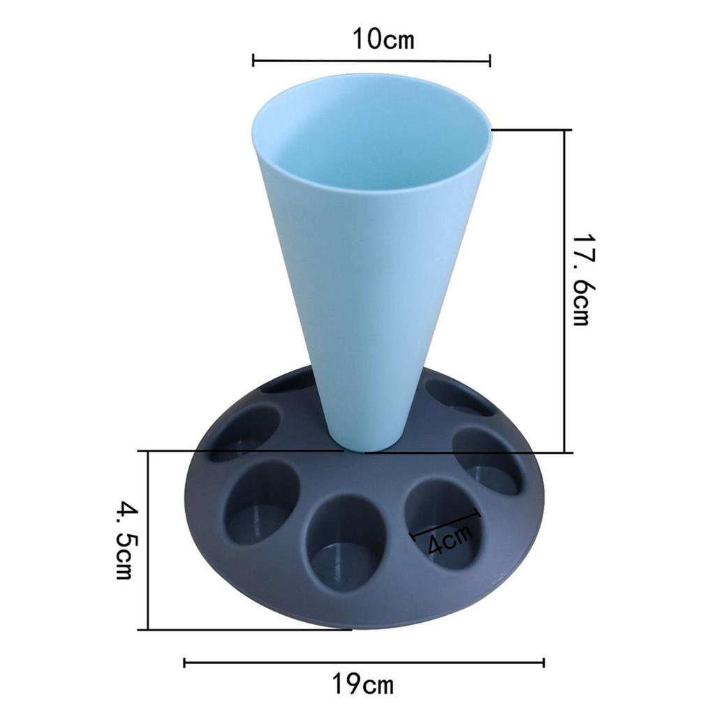 Pastry Bag Stand DIY Decorating cake Nozzles Holder Accessories Baking Tool Plastic Organizer Piping
