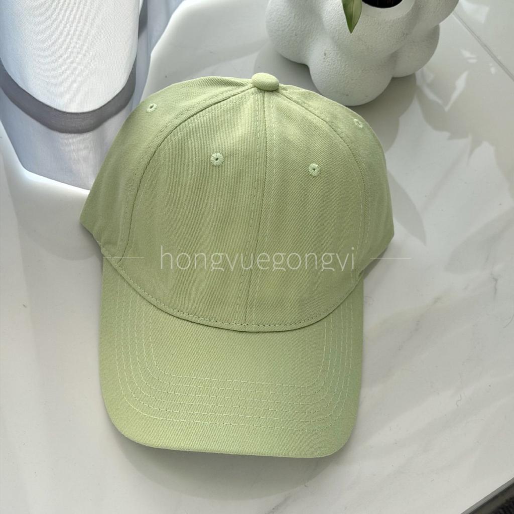 Customized Light Board Soft Top Versatile Cap Men'S Summer Street Spring Summer Autumn Solid Color Baseball Cap Children