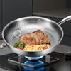 Antihaft-Steakpfanne 26/28/30/32cm Küchengeschirr Titan-Pfanne Gas-Induktionsherd