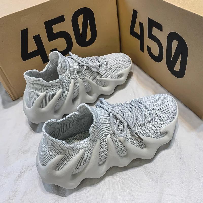 Flying Woven Coconut Shoes Women's Shoes Summer Breathable Mesh Sports Running Octopus Volcano Casual Soft-soled Dad Tide Shoes