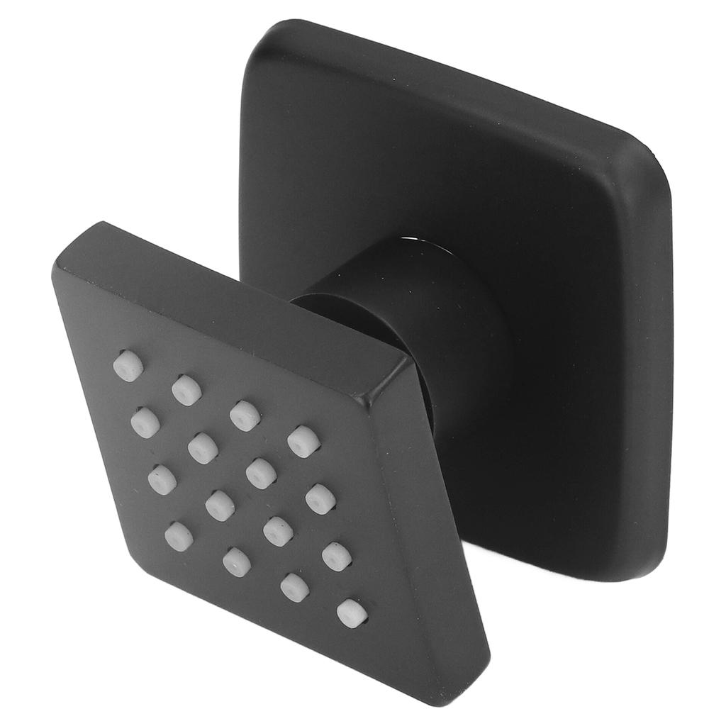 Tělový sprej Trysky Čtvercové 360 stupňů Nastavitelná Masážní Spa Boční Sprej 16 Otvorů Nástěnný Sprej