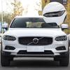Per Volvo V90 2016-2026 Nero Fumé Lucido Pre-tagliato Pellicola Protettiva Fari Auto in TPU Kit Copertura Wrap in Vinile Antigraffio