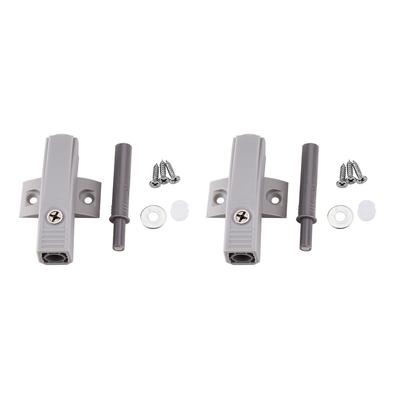 Schrank Schublade Schranktür Schnäpper Push-to-Open System Dämpfer Puffer Verschluss Ohne Griff Graue Farbe