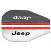 2 Stück Auto Rückspiegel Seitenansicht Regenabweiser Augenbrauenaufkleber für Jeep Renegade Compass Grand Cherokee Wrangler Jk Gladiator