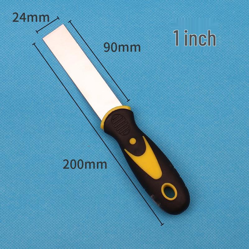 Stainless Steel Two-Color Handle Putty Knife for Household & Industrial Use