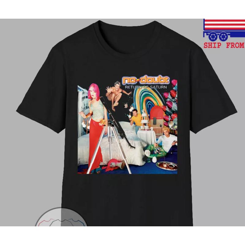 No Doubt Return Of Saturn Men'S Black T Shirt Size S 5Xl
