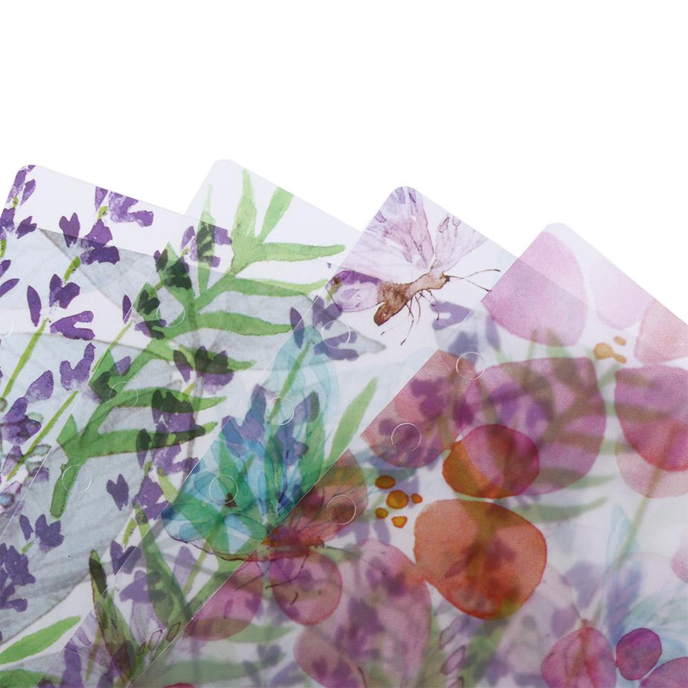 Binder DIY Accessory Loose Leaf Separator Page Binder Index Dividers Spiral Notebook Inner Page