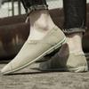 Leather Men Shoes Fashion Casual Flats Men Shoes Outdoor Breathable Loafers Genuine Leather Slip On Moccasins Comfortable