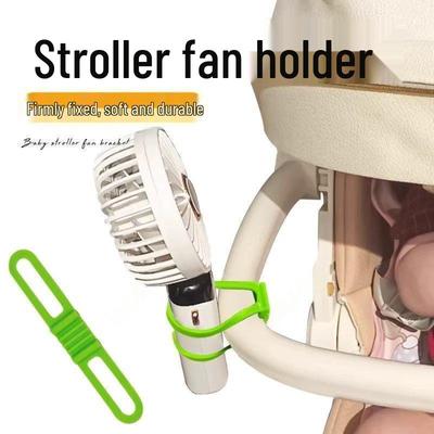 Exclusiva para recién llegados: Soporte para cochecito y ventilador de mano