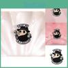 Trendy Metal Cartoon Animal Crow Pin Doctor Mask Brooch Versatile Accessory For Everyone