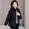 Autumn Winter Thicken Warm Parka Women Casual Solid Color Big Pocket Loose Short Hooded Coat Jackets Outwear